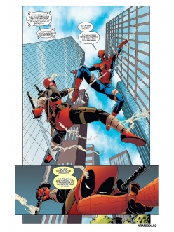 Рисовая бумага для декупажа Комиксы - Человек паук, А4 АртДекупаж