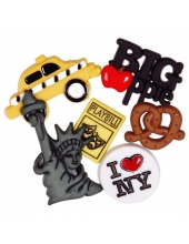 Декоративные пуговицы "Нью-Йорк", серия Favorite Findings, Blumenthal Lansing