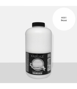 Гибридная акриловая краска Hybrid Acrylic 01 белый, 2000 мл, Cadence