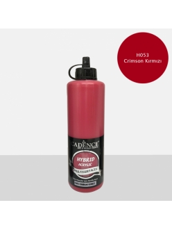 Гибридная акриловая краска Hybrid Acrylic 53 малиново-красный, 500 мл, Cadence