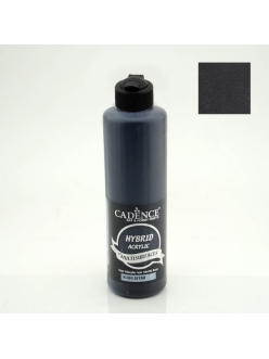 Гибридная акриловая краска Hybrid Acrylic 60 черный, 500 мл, Cadence