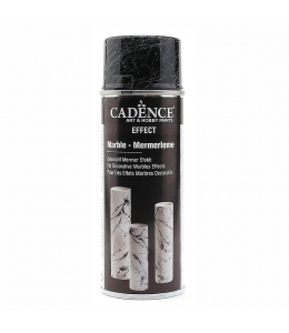 Спрей-краска для создания эффекта мрамора  Marble Spray 04 серебро, 200 мл, Cadence (Турция)