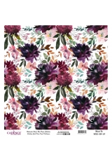 Рисовая бумага Watercolor Flower WFC024 цветочная композиция, Cadence 30х30 см