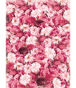 Рисовая бумага "Ковер из роз" 21×29,7 см, Craft Premier