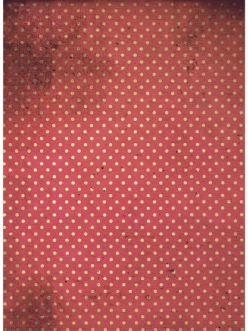 Рисовая бумага для декупажа Белый горох на красном фоне, 28,2х38,4 см, Craft Premier