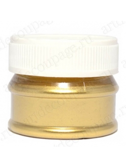Порошок металлик золото для патинирования и затирки кракелюр, 15 гр, Daily ART