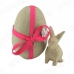 Фигурка из папье-маше Яйцо разъемное с кроликом внутри, 11х11х16 см, Decopatch