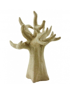 Фигурка из папье-маше Дерево мини, 10х13,5 см, Decopatch Франция