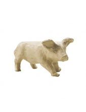 Заготовка фигурка из папье-маше Свинья, 6,5х6,8х11,5 см, Decopatch (Франция)
