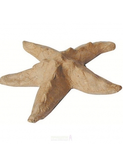 Фигурка из папье-маше Морская звезда, 10х110х2 см, Decopatch AP622
