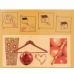 Бумага для декопатч блокнот Красный 15х19 см, 48 листов, 12 дизайнов, Decopatch