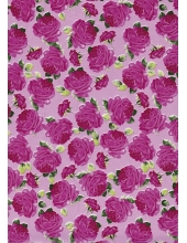 Бумага для декопатч 455 "Розы на розовом", Decopatch (Франция), 30х40 см