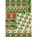 Бумага для декопатч Зеленый орнамент, Decopatch (Франция), 30х40 см