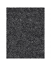 Бумага для декопатч 564 "Кракле черно-белый", Decopatch (Франция), 30х40 см