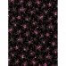 Бумага для декопатч 565 Розовые цветы на черном, Decopatch, 30х40 см