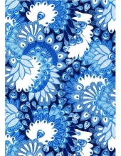 Бумага для декопатч "Сине-голубой", Decopatch (Франция), 30х40 см