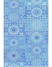 Бумага для декопатч 622 "Орнамент сине-голубой", Decopatch (Франция), 30х40 см
