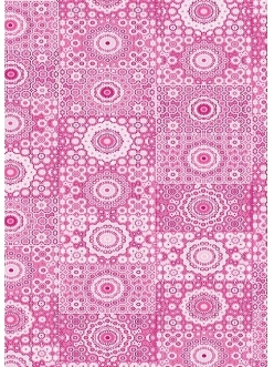Бумага для декопатч 631 Орнамент розовый, Decopatch (Франция), 30х40 см