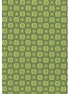 Бумага для декопатч Орнамент зеленый, Decopatch (Франция), 30х40 см