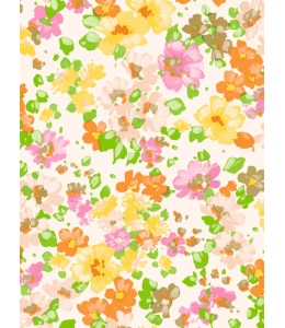 Бумага для декопатч "Акварельные цветы", Decopatch (Франция), 30х40 см