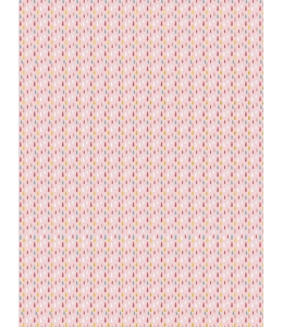 Бумага для декопатч "Золотые капли на розовом", Decopatch (Франция), 30х40 см