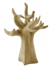 Заготовка фигурка из папье-маше "Дерево малое", 5,5х14х20,5 см, Decopatch (Франция)