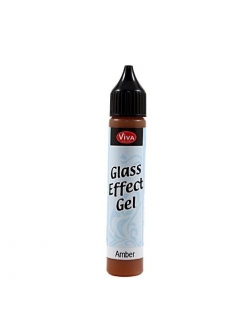 Гель с эффектом стекла Viva-Glaseffekt-Gel, цвет 201 янтарный, 25 
