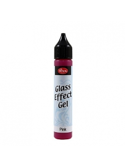 Гель с эффектом стекла Viva Glaseffekt Gel, цвет 403 темно-розовый, 25 мл