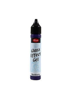 Гель с эффектом стекла Viva Glaseffekt Gel, цвет 501 ежевика, 25 мл