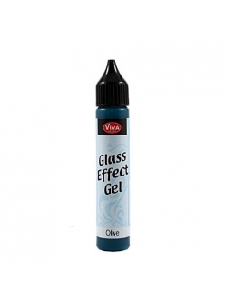 Гель с эффектом стекла Viva Glaseffekt Gel, цвет 701 оливковый, 25 мл