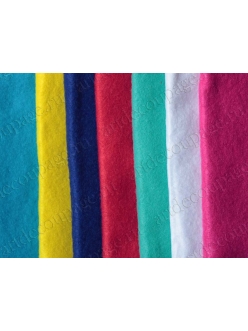 Набор цветного войлока Spots & Stripes Brights, 7 штук по 210 х 297 мм,  DoCrafts