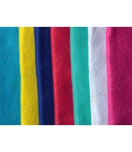 Набор цветного войлока Spots & Stripes Brights, 7 штук по 210 х 297 мм,  DoCrafts