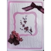 Цветы для скрапбукинга бумажные, Розы темно-розовые, 12 шт,  Docrafts