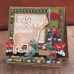 Штамп новогодний резиновый Рождественский олень, 9,5х9,5 см, Papermania