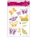Набор силиконовых штампов "Бабочки", 10 шт., Papermania