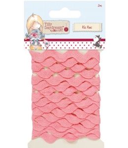 Тесьма вьюнок розовая Tilly Daydream, 2 м, DoCrafts