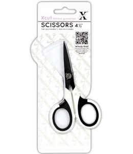 Ножницы тефлоновые NON-STICK для вырезания и работы со скотчем, 4,5 дюйма, XCUT
