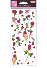 Набор наклеек для скрапбукинга "Розы", Anita`s (Великобритания), 24х10 см
