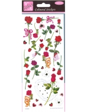 Набор наклеек для скрапбукинга "Розы", Anita`s (Великобритания), 24х10 см