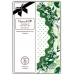 Набор высечки фигурной с глиттером, цвет зеленый, коллекция Chelsea Green, 18 шт, 10-15 см, Papermania