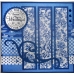 Набор бумаги для скрапбукинга Burleigh Blue, синий и голубой, 15,2х15,2 см, Papermania
