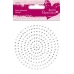 Стразы клеевые для скрапбукинга, цвет серебристый , 3 мм, 206 шт., Papermania