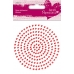 Стразы клеевые для скрапбукинга, цвет красный, 3 мм, 206 шт., Papermania