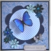 Набор бумаги для скрапбукинга Burleigh Blue, синий и голубой, 15,2х15,2 см, Papermania