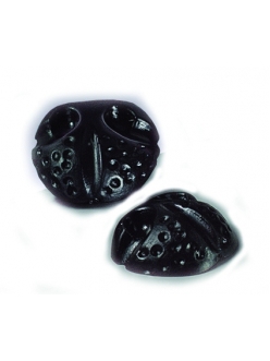 Носики черные клеевые для мягкой игрушки, пластик, 14 мм, EFCO