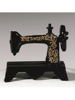 Декоративная миниатюрная Швейная машинка, 3х1,5 см, пластик, EFCO