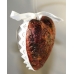 Заготовка сердце пластиковое разъемное, 6 см, EFCO