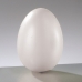 Заготовка яйцо пасхальное, белый пластик, 4х6 см, EFCO