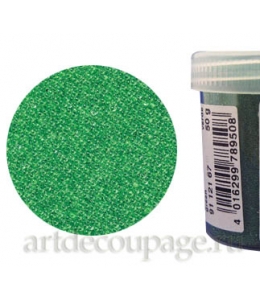 Микробисер прозрачный зеленый, EFCO (Германия), 50г