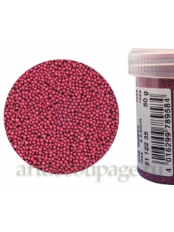 Микробисер металлик ярко-розовый, 0,5 мм, 50г, EFCO